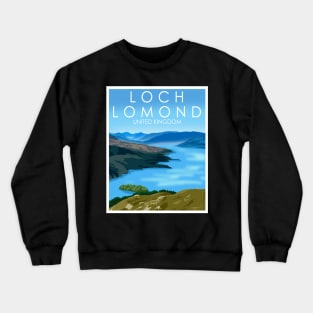 Loch Lomond, Scotland Crewneck Sweatshirt